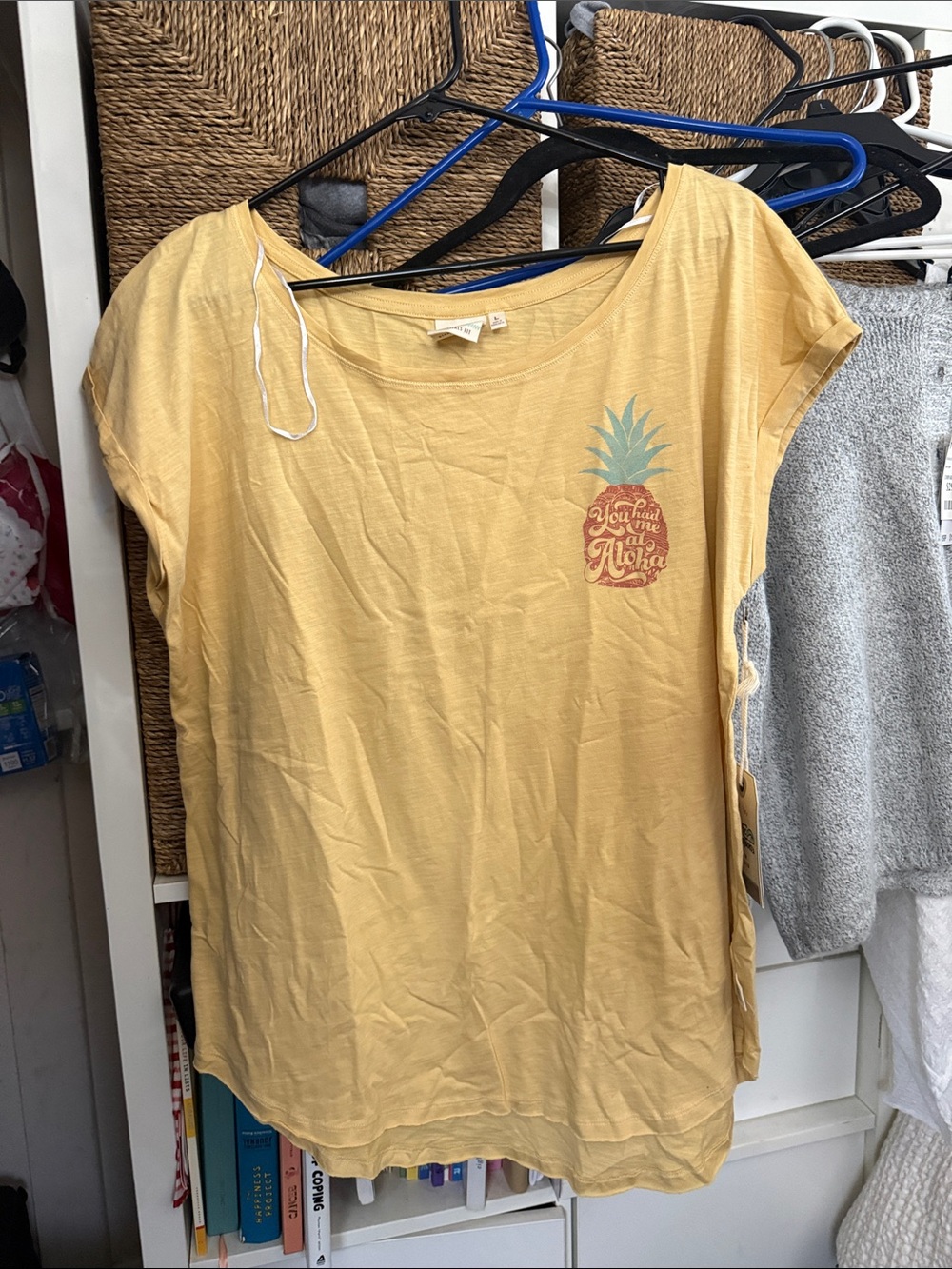 Yellow Pineapple Graphic Tee